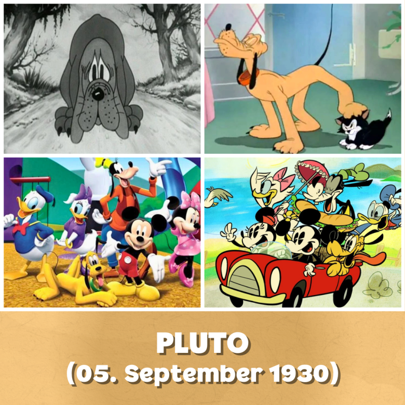 95 Jahre Pluto: Disney-Legende auf vier&nbsp;Beinen