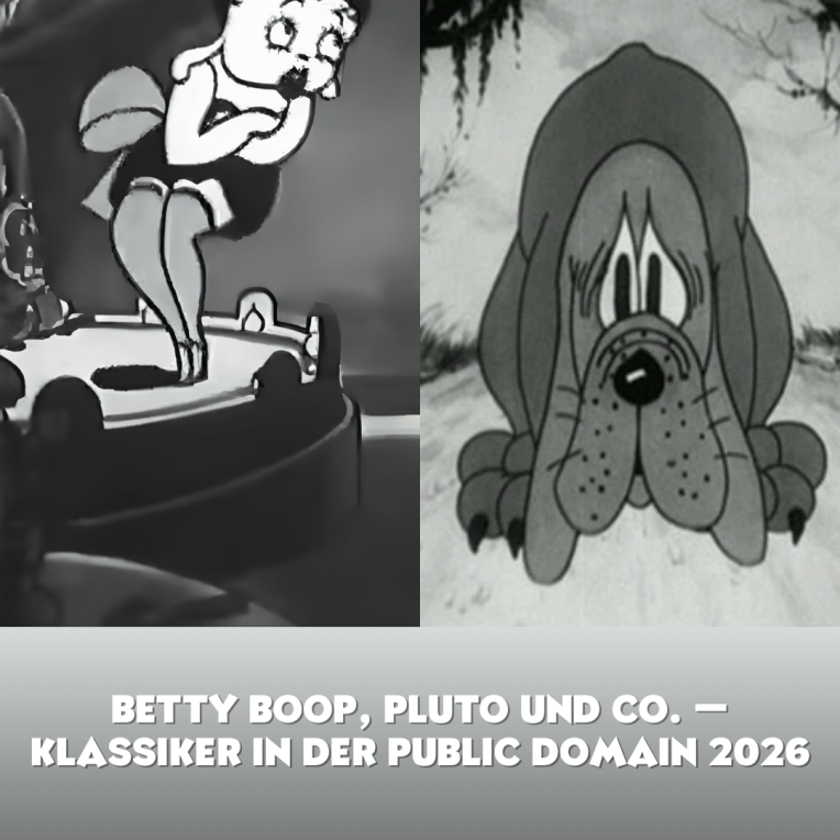 Betty Boop, Pluto und Co. – Klassiker in der Public Domain&nbsp;2026
