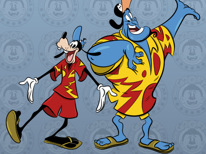 Wallpapers: Goofy Crossovers